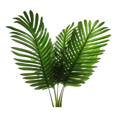5Piece Artificial Palm Plants Leaves Faux Turtle Leaf Tropical Palm Tree Leaves Imitation Leaf Artificial Plants