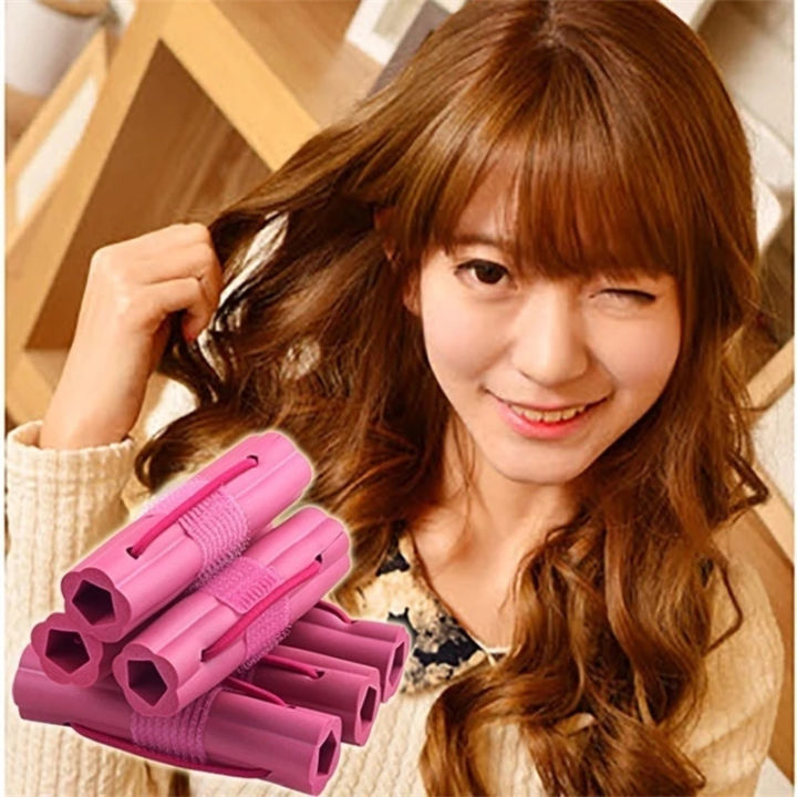 Hot! 6pcs Wave Formers Magic Soft Foam Sponge Hair Curler DIY Sleeping  Styling Tools Hair Curlers Rollers Wavy Hair Accessories | Lazada