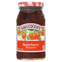 ✨Sale✨ สมัคเกอร์ส แยมสตรอเบอร์รี 340กรัม Smuckers Strawberry Preserves 340g