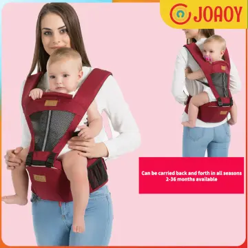 Baby carrier discount with head cover