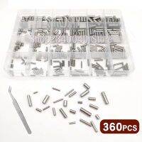 Cylindrical Pin 304 Stainless Steel Assortment Kit M2 M3 M4 M5 Fixed Shaf Solid Cylinder Pin With Clip 360pcs/set Locating Dowel