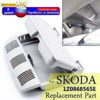 แว่นตากันแดดแว่นตาหลังคากล่องเก็บช่องสำหรับ Skoda Octavia A5 2004-2012 Fabia Roomster แว่นตาผู้ถือกรณี 1Z0868565E-cijiha