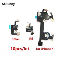 AliSunny 10pcs Wifi Flex Cable สําหรับ iPhone 8 Plus XR X XS Max 11 12 Wi-Fi เสาอากาศสัญญาณตัวรับสัญญาณริบบิ้นอะไหล่ริบบิ้น