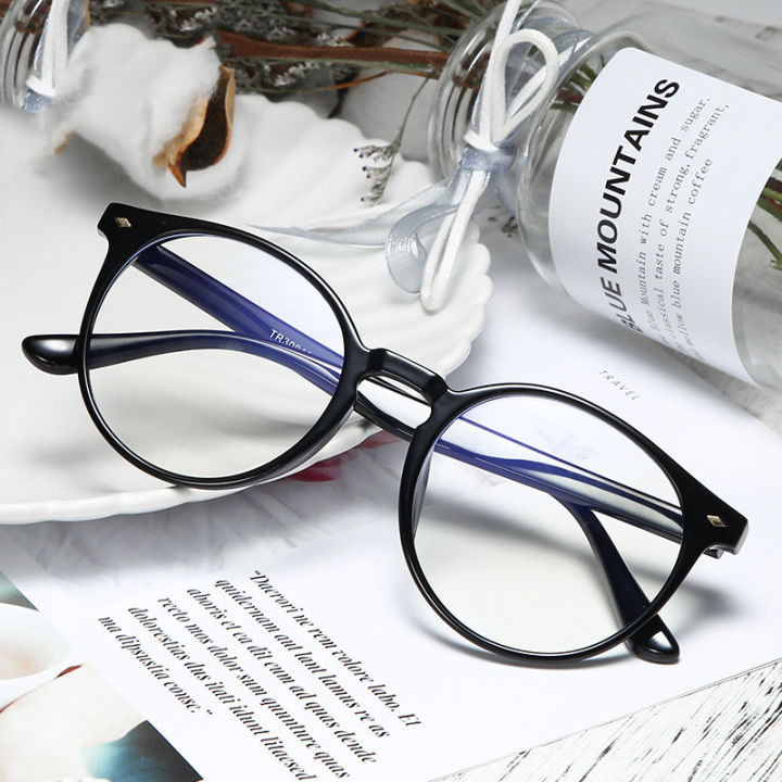 แว่นกรองแสงสีฟ้า-เลนส์ลูบบล็อคออโต้-ออกแดด-เปลี่ยนสี-แถมฟรีกล่องแว่นพกพาคุณภาพดี
