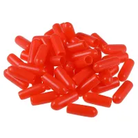 Rubber End Caps ID PVC Round Tube Bolt Cap Cover Screw Thread Protectors