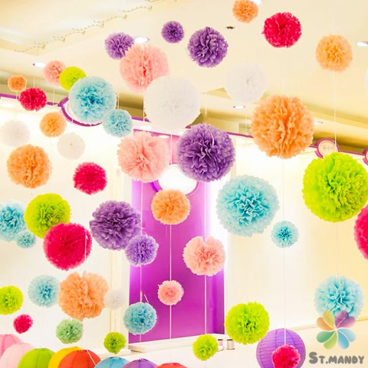 md-ลูกบอลดอกไม้-ลูกบอลกระดาษ-6-8-นิ้ว-สําหรับตกแต่งงาน-งานปาร์ตี้วันเกิด-เทศกาล-party-supplies