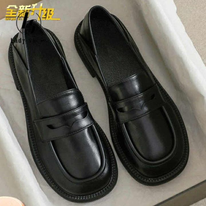 *Japanese school shoes black for women JK Mary Jane Large size women's ...