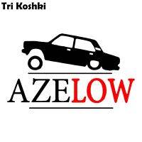 【cw】 Tri Koshki H1480 AZELOW VAZ 2107 Car Sticker Vinyl Decals Reflective on Laptop Fridge Wall Door !