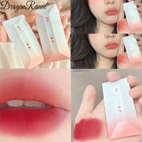 DragonRanee นามบัตร Air Lip Glaze ไม่ซีดจางไม่ติดถ้วยลิปสติก Matte Waterproof Lip Mud