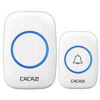 ™ CACAZI Wireless Doorbell 110db Welcome Friend Smart Doorbell 300Meters Long Distance 36 Songs 4 Level Volumes Door Chimes