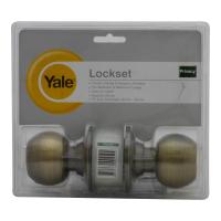 จัดส่งด่วน! ลูกบิดห้องน้ำ YALE KN-VCA5122US5 หัวกลม สีทองเหลืองรมดำ YALE KN-VCA5122US5 ANTIQUE BRASS BATHROOM KNOB มืออาชีพเรื่องประตู ประตูราคาถูก พร้อมเก็บเงินปลายทาง