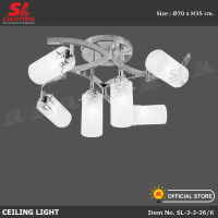 SL LIGHTING โคมไฟเพดานสไตล์โมเดิร์น SL-3-J-36/6