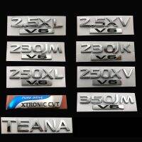 สติกเกอร์ตัวอักษร CVT ติดด้านข้างตัวเลขสัญลักษณ์การกระจัดสัญลักษณ์โลโก้ด้านหลังสำหรับ2.5XL 350JM 230JM 250XV 250XL