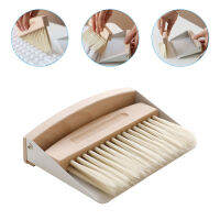 POPOUSHOP 2 ชุดแปรงกวาดเดสก์ท็อป Mini Dustpan โต๊ะขนาดเล็กทำความสะอาดโต๊ะ Pan