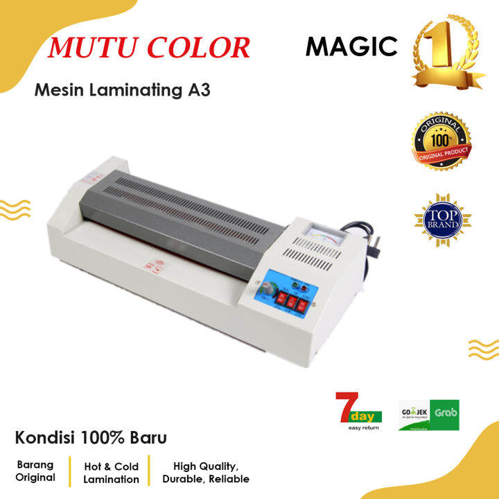 Mesin Laminating A3 Alat Laminator Laminasi Magix Lazada Indonesia