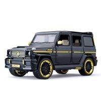 G65จำลองแบบไดคาสต์1:24รถโลหะผสมสำหรับสะสม SUV XLG(M929Y-6) ของเล่นสำหรับเด็กผู้ชาย20ซม. ยานพาหนะ6ประตูเปิดได้ดึงถอยหลัง