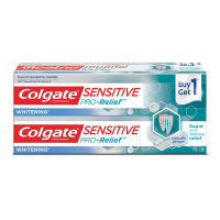 COLGATE คอลเกต ยาสีฟันเซนซิทีฟ โปรรีลีฟไวท์เทนนิ่ง 110ก.X2