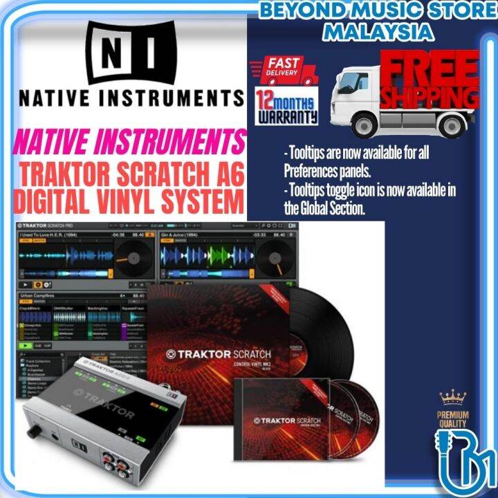 Native Instruments Traktor Scratch A6 Digital Vinyl System | Lazada