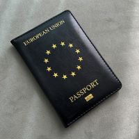 European Union EU Passport Cover personalized Travel Case for Passports with names