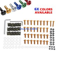 Aluminum Motorcycle Fairing Bolt Bolts Kit Fastener Clips Screw For Yamaha YZFR1 YZF-R1 2002 2003 YZF R1 NEW