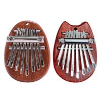 【FCL】◊✵  8 Thumb Kalimba Exquisite Marimba Musical Accessory Pendant for Kids Adults