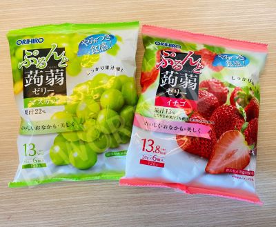 [พร้อมส่ง] ORIHIRO เยลลี่บุกไดเอทญี่ปุ่น รสผลไม้ มีหลากรสชาติ 120g