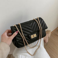 Candy Color V-line Chain Crossbody Bag for Women Fashion Sac A Main Female Shoulder Bag Female Handbags and Purses