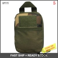 IPTY ยุทธวิธีกลางแจ้ง MOLLE Medical First Aid EDC กระเป๋าโทรศัพท์กระเป๋าจัดระเบียบ