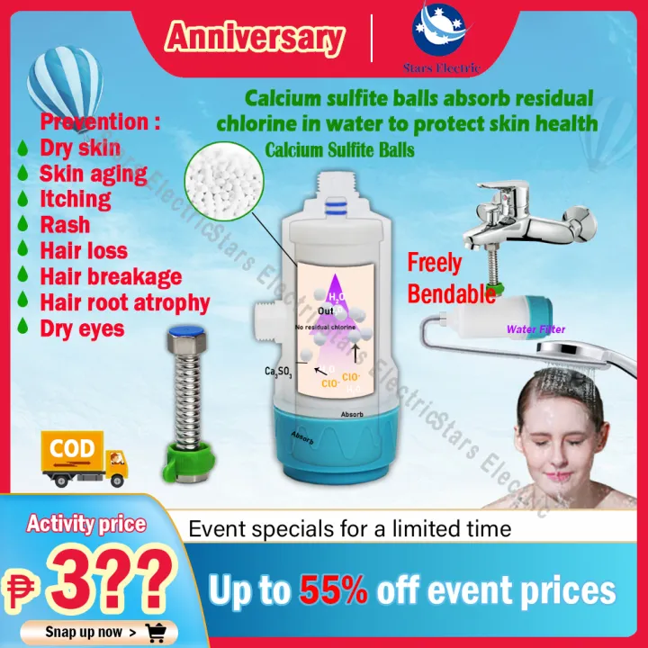 Healthy Vitamin C Shower Filter Water Purifier High Efficiency