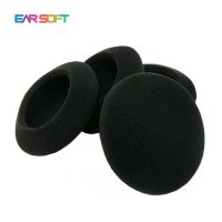 Earsoft แผ่นรองหูเปลี่ยนฟองน้ำปกคลุมสำหรับ K550ชุดหูฟังชิ้นส่วนโฟมเบาะ earmuff หมอน