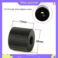 Nine percent โลหะ1/4หญิงถึง1/4หญิงหรือ1/4หญิงถึง3/8สกรูหญิงสำหรับขาตั้งกล้อง Magic ARM กล้อง DSLR photography Studio Accessories