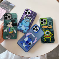 เคสโทรศัพท์มือถือ ผิวด้าน กันกระแทก ลายน่ารัก เคสลายการ์ตูน สําหรับ iPhone 14 13 12 11 14 Pro Max 14 13 Promax 14promax