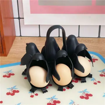 Penguin-Shaped Multipurpose 6 Pcs Egg Holder