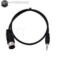 【YF】 3.5mm Stereo Jack Audio Cable Din to 5 Pin MIDI Male Plug 50cm 1m 3m Extension Cord for Microphone Adapter