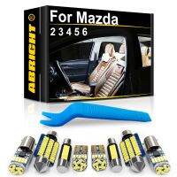 ไฟ LED สำหรับภายในรถยนต์สำหรับ Mazda 5 6 GG GH GJ GL 2 3 BK BL BM 2004 2006 2008 2010 2014 2015 2016 2020อะไหล่ Canbus