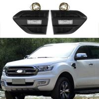 2Pcs/Set Car Door Cover LED Daytime Running Light Day Lights for FORD RANGER T7 T8 EVERST 2015-2018