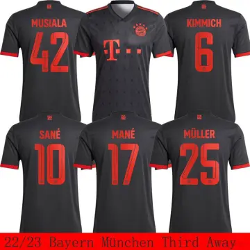 FC Bayern Away Shirt 2022-23 - Womens with Musiala 42 printing