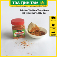 Muối tôm Tây Ninh loại 1 hạt to Hòa Phát siêu cay hủ 100gr ăn trái cây đặc