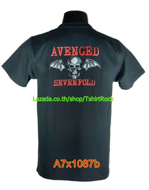 เสื้อวง-avenged-sevenfold-อะเว็นจด์เซเวนโฟลด์-a7x-ไซส์ยุโรป-เสื้อยืดวงดนตรีร็อค-เสื้อวงวินเทจ90s