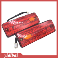 yidibai ไฟเบรคท้าย LED 12V DC สำหรับรถสามล้อไฟฟ้า