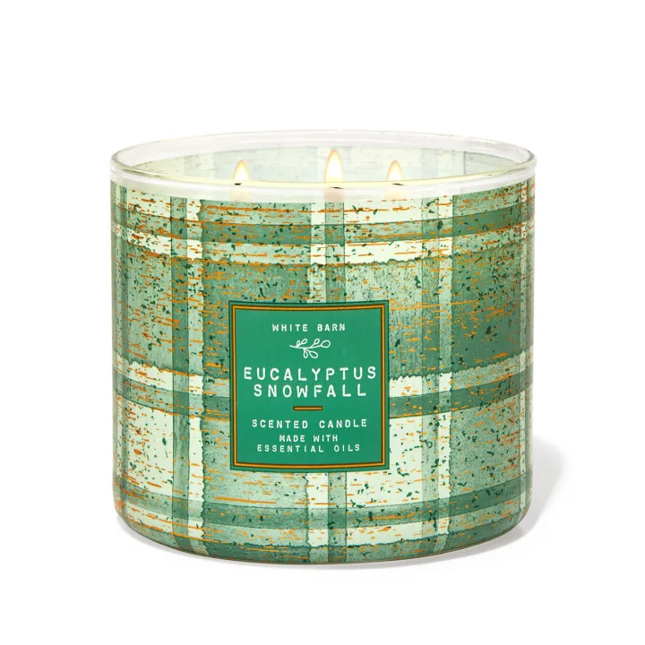 eucalyptus snowfall candle bath and body works