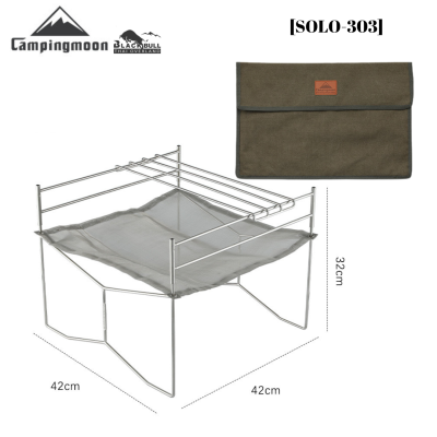 Campingmoon SOLO-303 เตาสแตนเลสสไตล์Solo Camp