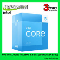 CPU (ซีพียู) INTEL CORE I3-13100 3.4 GHz (SOCKET LGA 1700)