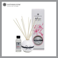 BATH &amp; BLOOM Hibiscus Diffuser 100ml. Set บาธ แอนด์ บลูม ชุดไม้หอมอโรม่าปรับอากาศ กลิ่นดอกชบา 100 มล. + ก้านไม้