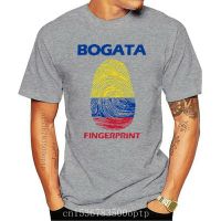 2022 Funny Bogota Colombia Fingerprint Shirt T Shirt Men Outfit Adult Tshirts Fitness S5Xl