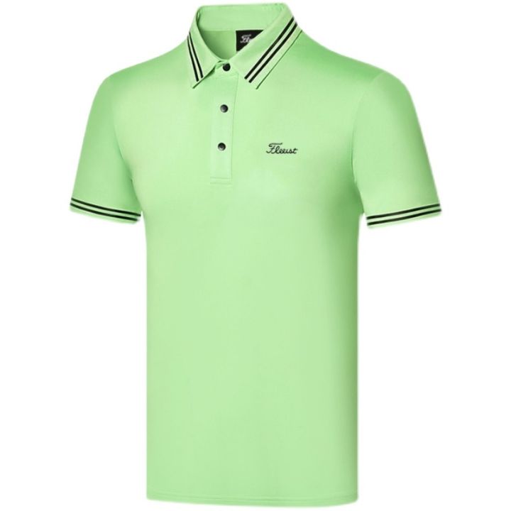 mens-golf-short-sleeved-t-shirt-thin-section-new-casual-sports-mens-top-golf-clothing-quick-drying-and-comfortable-summer-mizuno-pearly-gates-le-coq-titleist-southcape-j-lindeberg-odyssey