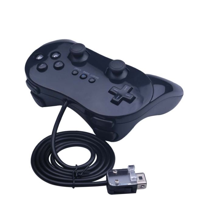 จอยสติ๊กแบบมีสายคลาสสิกสำหรับเกม-nintendo-wii-รุ่นที่สองควบคุมเกมระยะไกลจอยสติ๊กแบบจอยเกมช็อต