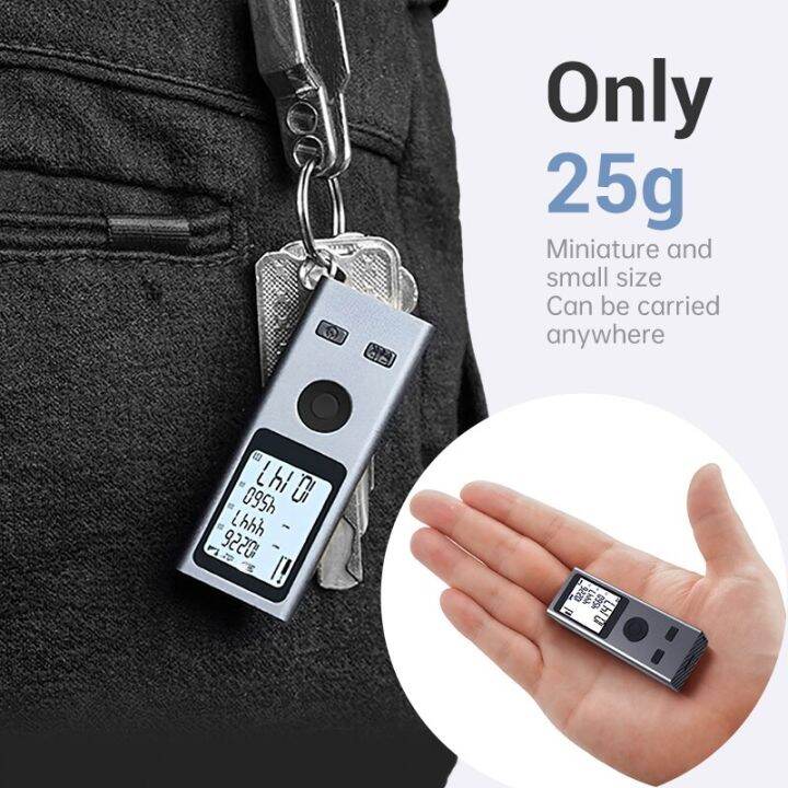 mini-rangefinder-30m-การวัดความแม่นยำสูงเลเซอร์ระยะทาง24g-usb-rechargeable-handheld-distance-meter-smart-portable