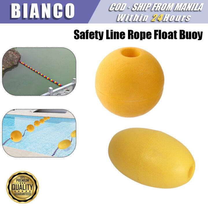 PVC Safety Rope Floating Ball Marker Buoys for Pools Fishing Nets Ski