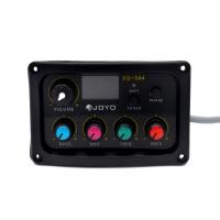 JOYO รุ่น EQ-504  ปรีแอมป์สำหรับ กีตาร์โปร่ง  EQ 4 Band และ Tuner